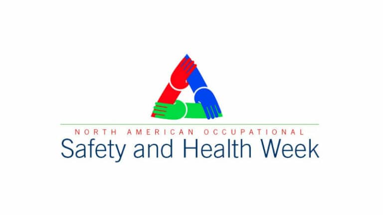 NAOSH Safety and Health Week logo and graphic