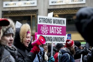 IATSE Women's Committee rally