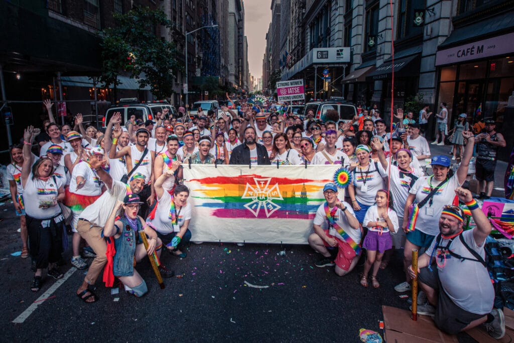 IATSE Pride Parade President Loeb