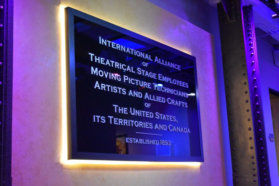 IATSE International plaque